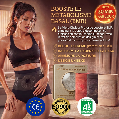 Boutique Officielle de la Marque 💎 𝑨𝑳𝑳𝒀𝑩𝑬𝑬® 2026 Moringa & Berbérine 4-en-1 Micro-Particules Sculptantes & Brûlantes de Graisse Shorts